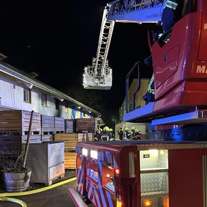 24.02.2026 Brand Buchhholz Kreisverkehr
