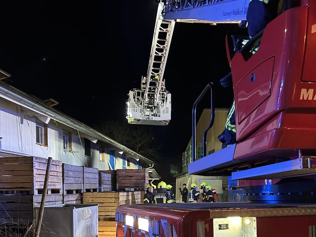 24.02.2026 Brand Buchhholz Kreisverkehr