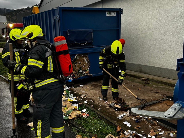 30.03.2026 Brand Kartonagepresse Lidl 1